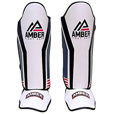 Amber Fight Gear Shin Guard and Adult MMA Instep LegPads Kickboxing Gladiator Muay Thai Boxing Training Foot Foam Pads Sparring Protective Gear Unisex Amber Fight Gear Shin Guard and Adult MMA Instep LegPads Kickboxing Gladiator Muay Thai Boxing Training Foot Foam Pads Sparring Protective Gear Unisex