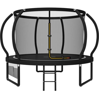 JUMMICO Garden Trampoline for Children, 6ft/7.5ft/10ft/12ft/14ft/16ft Trampoline Outdoor Safety net and Padded Poles for Children Indoor Outdoor Fitness,Maximum up to 150 kg JUMMICO Garden Trampoline for Children, 6ft/7.5ft/10ft/12ft/14ft/16ft Trampoline Outdoor Safety net and Padded Poles for Children Indoor Outdoor Fitness,Maximum up to 150 kg