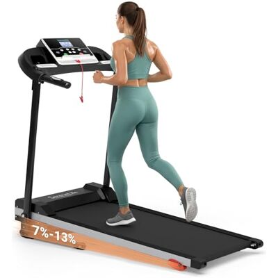 SereneLife Treadmill with Incline & Handle Bars Compact Portable Walking Pad & Treadmill for Home/Apartment Wide Running Belt 40" x 16" Includes Workout Trainer Program with Bluetooth App SereneLife Treadmill with Incline & Handle Bars Compact Portable Walking Pad & Treadmill for Home/Apartment Wide Running Belt 40" x 16" Includes Workout Trainer Program with Bluetooth App