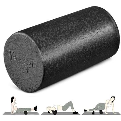 Yes4All High-Density EPP Round Back Roller Foam, Exercise Foam Roller for Yoga, Pilates & Stretching 30, 45, 60, 90 cm Yes4All High-Density EPP Round Back Roller Foam, Exercise Foam Roller for Yoga, Pilates & Stretching 30, 45, 60, 90 cm
