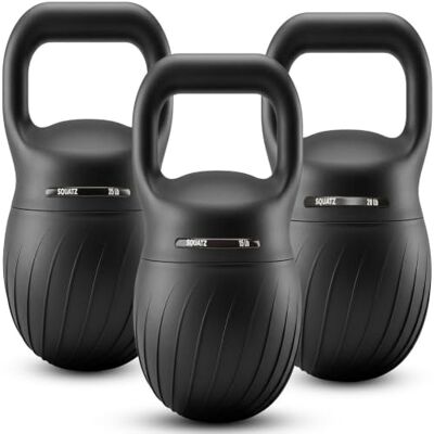SQUATZ Kettlebell Set 7 kg 9 kg 11 kg Soft Weights SQUATZ Kettlebell Set 7 kg 9 kg 11 kg Soft Weights