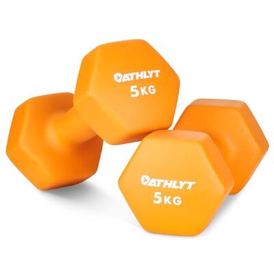 Athlyt ATH-NDB5 - Neoprene Hex Dumbbell - 6 kg Athlyt ATH-NDB5 - Neoprene Hex Dumbbell - 6 kg