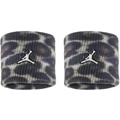 Nike Jordan Dri-FIT Terry Wristbands 2-Pack Printed – Basketball Sweatbands – Sports Wristbands for Training & Fitness, Black/Black/White, One Size Nike Jordan Dri-FIT Terry Wristbands 2-Pack Printed – Basketball Sweatbands – Sports Wristbands for Training & Fitness, Black/Black/White, One Size