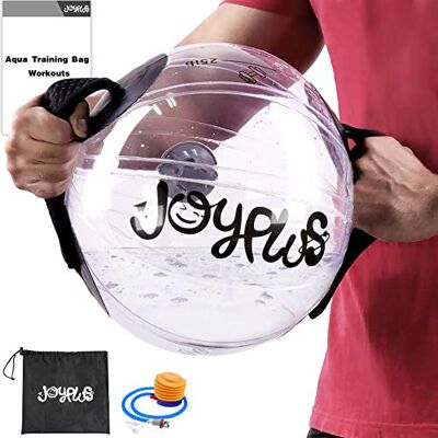 JoyPlus Aqua Bag Adjustable Water Weights, Portable Stability Fitness Equipment, Ultimate Core and Balance Workout Sandbag Alternative Speed, Strength, and Agility Training JoyPlus Aqua Bag Adjustable Water Weights, Portable Stability Fitness Equipment, Ultimate Core and Balance Workout Sandbag Alternative Speed, Strength, and Agility Training