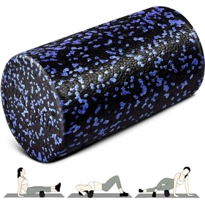 Yes4All High-Density EPP Round Back Roller Foam, Exercise Foam Roller for Yoga, Pilates & Stretching 30, 45, 60, 90 cm Yes4All High-Density EPP Round Back Roller Foam, Exercise Foam Roller for Yoga, Pilates & Stretching 30, 45, 60, 90 cm