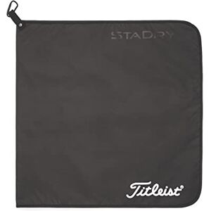 Titleist StaDry Performance Golf Towel, Black Titleist StaDry Performance Golf Towel, Black