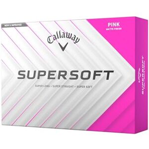 Callaway Golf Supersoft Golf Ball 2025, Pink Callaway Golf Supersoft Golf Ball 2025, Pink