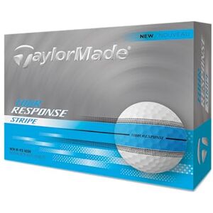 TaylorMade 2025 Golf Tour Response Stripe White/Blue Golf Balls TaylorMade 2025 Golf Tour Response Stripe White/Blue Golf Balls