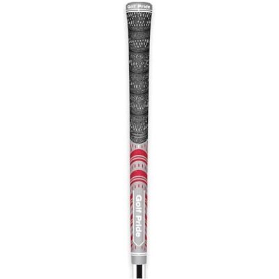 Golf Pride MCC Multi Compound Teams Midsize Golf Grip (Grey/Red) Golf Pride MCC Multi Compound Teams Midsize Golf Grip (Grey/Red)