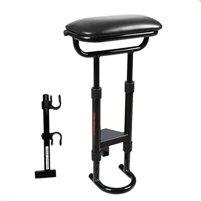 Caddytek Removable Seat for Golf Push Trolley, Cushioned Folding Design, Easy Installation, Compatible with CaddyCruiser One and CaddyLite One Swivel Caddytek Removable Seat for Golf Push Trolley, Cushioned Folding Design, Easy Installation, Compatible with CaddyCruiser One and CaddyLite One Swivel