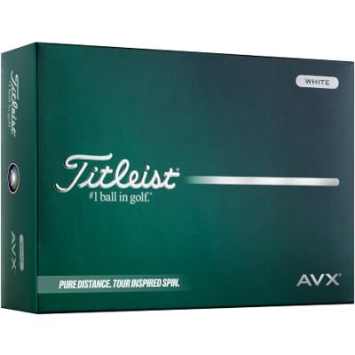Titleist AVX Golf Ball, Pack of 12 Titleist AVX Golf Ball, Pack of 12
