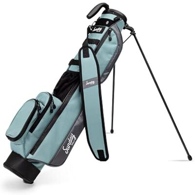 Sunday Golf Loma Bag Lightweight Bag with Strap and Stand – Easy to Carry Pitch n Putt Golf Bag – Par 3 and Executive Courses, 31 Inches Tall Sunday Golf Loma Bag Lightweight Bag with Strap and Stand – Easy to Carry Pitch n Putt Golf Bag – Par 3 and Executive Courses, 31 Inches Tall