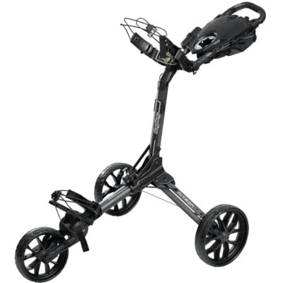 Bag Boy Bagboy Nitron 3-Wheel Golf Trolley Fast-Opening Nitrogen Piston Easy Action, Durable & Compact, Smooth Rolling Golf Cart Bag Boy Bagboy Nitron 3-Wheel Golf Trolley Fast-Opening Nitrogen Piston Easy Action, Durable & Compact, Smooth Rolling Golf Cart