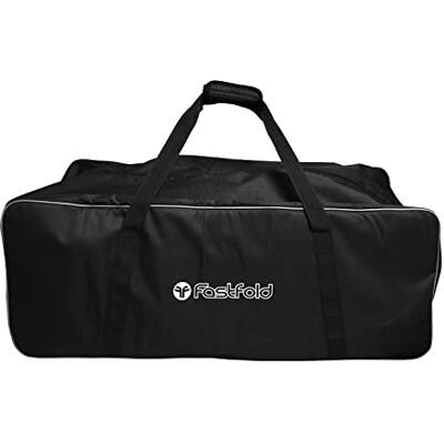 Fast Fold Trolley Bag Black/Silver Fast Fold Trolley Bag Black/Silver