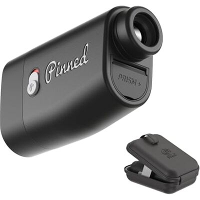 Pinned Golf Prism+ Slope Golf Rangefinder Golf Distance Rangefinder with Slope USB Rechargeable, Pinned Locked Vibration Laser Range Finder Range Finder Accessories Black Pinned Golf Prism+ Slope Golf Rangefinder Golf Distance Rangefinder with Slope USB Rechargeable, Pinned Locked Vibration Laser Range Finder Range Finder Accessories Black
