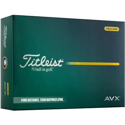 Titleist AVX Golf Ball, Pack of 12 Titleist AVX Golf Ball, Pack of 12