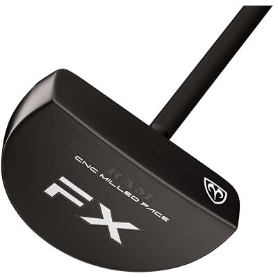 Ram FX-08 CNC Milled Mallet Putter, Left Hand Ram FX-08 CNC Milled Mallet Putter, Left Hand
