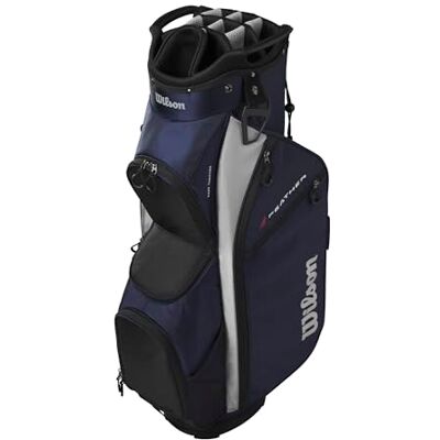 Wilson Feather Golf Trolley Bag Black/Grey/Red Wilson Feather Golf Trolley Bag Black/Grey/Red