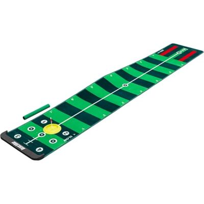 Longridge 4 Speed Track Golf Putting Mat Green Longridge 4 Speed Track Golf Putting Mat Green