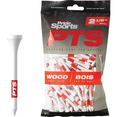 PrideSports PTS Unisex golf tees, Bag of 120 UK PrideSports PTS Unisex golf tees, Bag of 120 UK