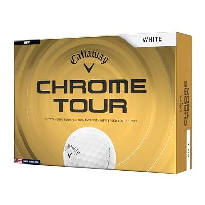 Callaway Golf Chrome Tour Premium Golf Ball 2026 Callaway Golf Chrome Tour Premium Golf Ball 2026