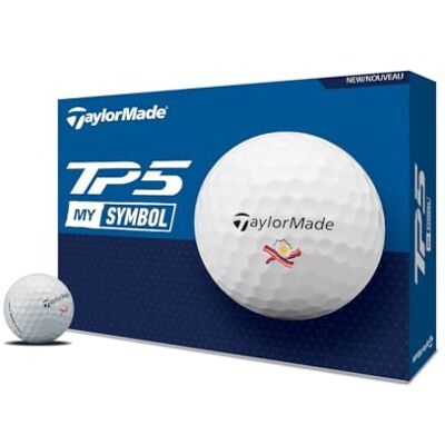 TaylorMade 2024 Symbol TP5 BaconEggs golfballs one Dozen TaylorMade 2024 Symbol TP5 BaconEggs golfballs one Dozen