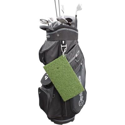 JD Brands Fairway Golf Mat For Golf Bag Fairway Protection Winter Strike Mat Non-Slip JD Brands Fairway Golf Mat For Golf Bag Fairway Protection Winter Strike Mat Non-Slip
