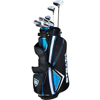Callaway Strata 12 Piece Packaged Golf Set, Men's, Left Hand Callaway Strata 12 Piece Packaged Golf Set, Men's, Left Hand