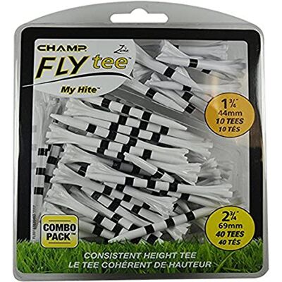 CHAMP - My Hite Flytees - 40x69mm - 10x44mm - Golf Tees CHAMP - My Hite Flytees - 40x69mm - 10x44mm - Golf Tees