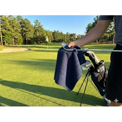PGA TOUR Golf Towel, Peacoat Blue PGA TOUR Golf Towel, Peacoat Blue