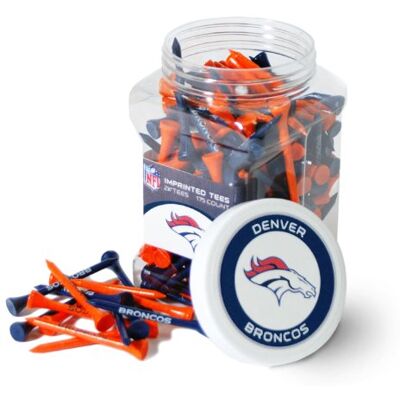 Team Golf NFL 2-3/4" Golf Tees, 175 Pack, Regulation Size, Multi Team Colors Team Golf NFL 2-3/4" Golf Tees, 175 Pack, Regulation Size, Multi Team Colors