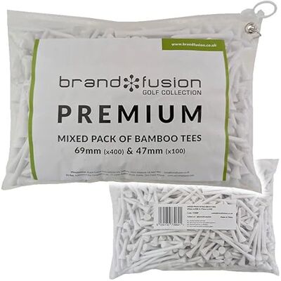 Brand Fusion Bamboo Tee 69mm/47mm Bumper Pack Brand Fusion Bamboo Tee 69mm/47mm Bumper Pack