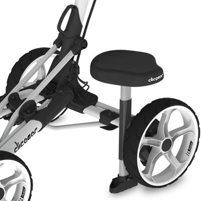 Clicgear 8 Golf Trolley Attachable Cart Seat, Black Clicgear 8 Golf Trolley Attachable Cart Seat, Black