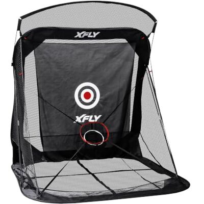 Longridge X-Fly Golf Driving Net – Golf Hitting and Training Aid with Target Net for Indoor & Outdoor Practice Longridge X-Fly Golf Driving Net – Golf Hitting and Training Aid with Target Net for Indoor & Outdoor Practice