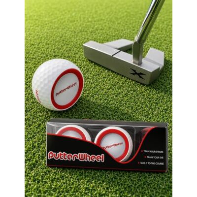 Putter Wheel PutterWheel Golf Ball Putting Training Aid (2 Pack) Provides Instant Feedback On The Contact, Alignment & Quality Of Your Putting Stroke Practice Putting & Improve Your Game Includes Alignment Tool Putter Wheel PutterWheel Golf Ball Putting Training Aid (2 Pack) Provides Instant Feedback On The Contact, Alignment & Quality Of Your Putting Stroke Practice Putting & Improve Your Game Includes Alignment Tool