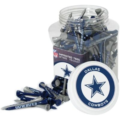 Team Golf NFL 2-3/4" Golf Tees, 175 Pack, Regulation Size, Multi Team Colors Team Golf NFL 2-3/4" Golf Tees, 175 Pack, Regulation Size, Multi Team Colors