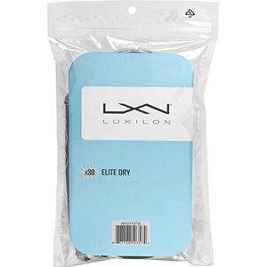 Wilson Luxilon Overgrip, Elite Dry Overgrip, Pack of 30, Grey, for Tennis Rackets, WRZ470730