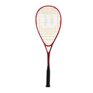 Wilson Squash Racket Pro Staff 900, Unisex, For recreational and transitional players, Red/Red, WR043210U0