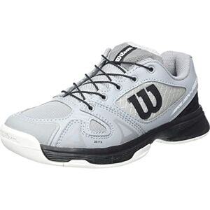 Wilson RUSH PRO - Tennis Shoes - Junior - quarry black/white Wilson RUSH PRO - Tennis Shoes - Junior - quarry black/white