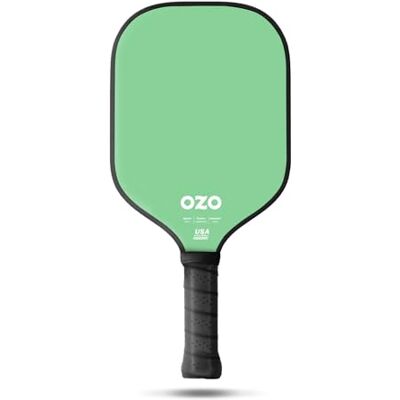 OZO Pickleball Spark Beginner Hybrid Paddle USAPA Approved Beginner Hybrid Paddle Graphite Face Racket (Green) OZO Pickleball Spark Beginner Hybrid Paddle USAPA Approved Beginner Hybrid Paddle Graphite Face Racket (Green)