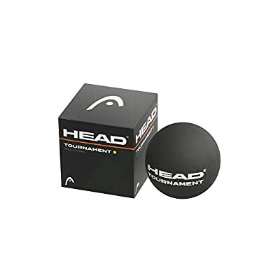 HEAD Tournament Single Yellow Dot squash ball 1 dozen HEAD Tournament Single Yellow Dot squash ball 1 dozen