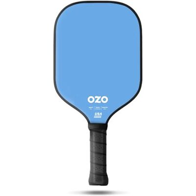 OZO Pickleball Spark Beginner Hybrid Paddle USAPA Approved Beginner Hybrid Paddle Graphite Face Racket (Blue) OZO Pickleball Spark Beginner Hybrid Paddle USAPA Approved Beginner Hybrid Paddle Graphite Face Racket (Blue)