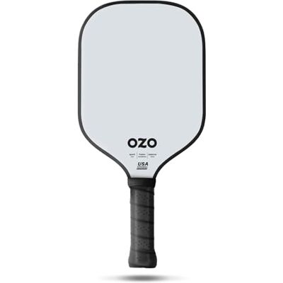 OZO Pickleball Spark Beginner Hybrid Paddle USAPA Approved Beginner Hybrid Paddle Graphite Face Racket (Silver) OZO Pickleball Spark Beginner Hybrid Paddle USAPA Approved Beginner Hybrid Paddle Graphite Face Racket (Silver)