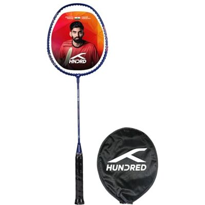 HUNDRED Powertek 200 PRO Badminton Racquet with Head Cover (Black, Size:Standard,Grip Size:G5) Strung Material:Aluminium For Intermediate Players Weight:95 grams Maximum String Tension- 18-20lbs HUNDRED Powertek 200 PRO Badminton Racquet with Head Cover (Black, Size:Standard,Grip Size:G5) Strung Material:Aluminium For Intermediate Players Weight:95 grams Maximum String Tension- 18-20lbs