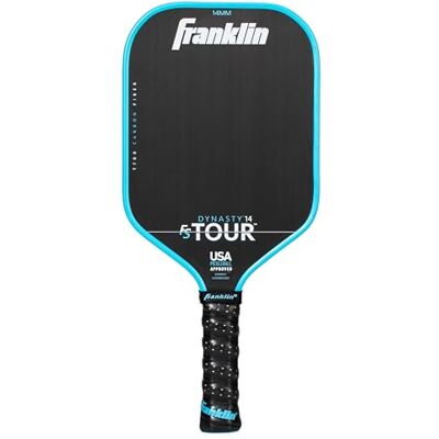 Franklin Sports Franklin Sport Pro Pickleball Paddles FS Tour Series Carbon Fiber Pickleball Paddles Official USA Pickleball (USAPA) Approved Paddles Dynasty Pro Player Paddle 14mm Polymer Core Blue Franklin Sports Franklin Sport Pro Pickleball Paddles FS Tour Series Carbon Fiber Pickleball Paddles Official USA Pickleball (USAPA) Approved Paddles Dynasty Pro Player Paddle 14mm Polymer Core Blue