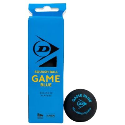Dunlop Squash Balls Game Blue, Blue Dot Dunlop Squash Balls Game Blue, Blue Dot