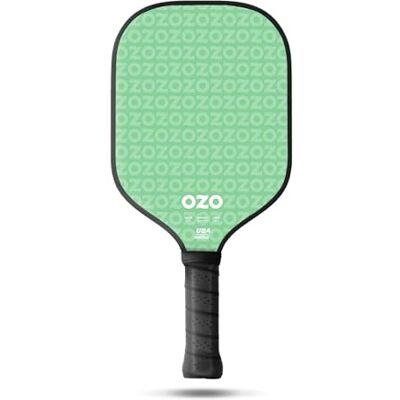 OZO Pickleball Spark Beginner Power Paddle USAPA Approved Beginner Power Paddle Carbon Fiber Face Racket (Green) OZO Pickleball Spark Beginner Power Paddle USAPA Approved Beginner Power Paddle Carbon Fiber Face Racket (Green)