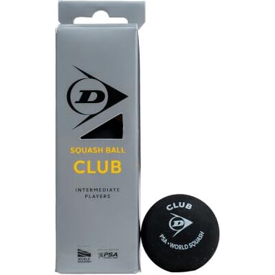 Dunlop Squash Balls Club, Single Dunlop Squash Balls Club, Single