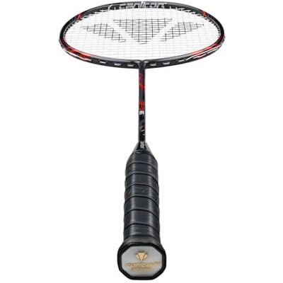 Dunlop Carlton Badminton Racket GP-X 85, Black/Red Dunlop Carlton Badminton Racket GP-X 85, Black/Red