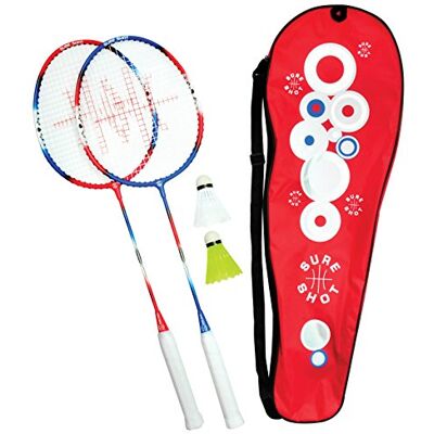 Sure Shot -Youth London Badminton Racket, Red/White/Blue (Badminton 2 playset) Sure Shot -Youth London Badminton Racket, Red/White/Blue (Badminton 2 playset)